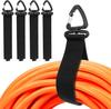 Kabelorganisator Halter mit Drehverschluss Kabelmanager Stromkabelmanagement Nylon Schwere Kabelaufbewahrungsgurte für Kabel Schläuche