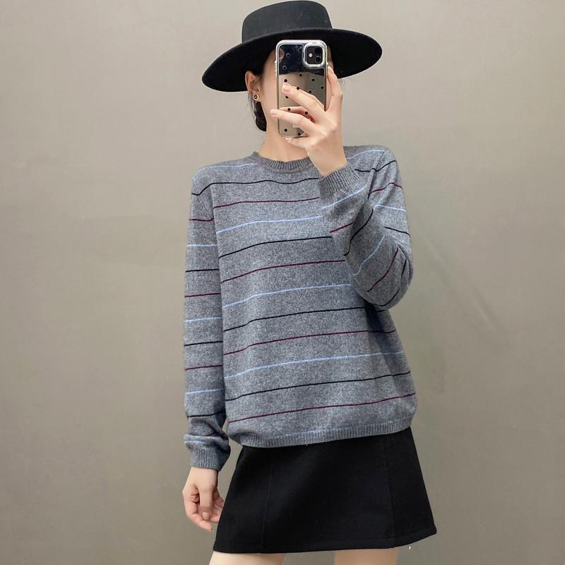Qinghe 100% Pure Cashmere Women's Sweater - Ultra Soft Luxury Winter Pullover