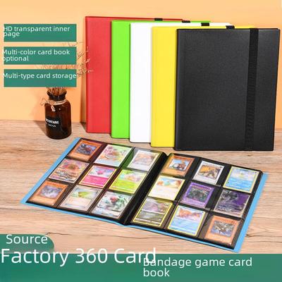 In Stock: A4 Pokemon Card Album with Nine Pockets for Small Cards and Ultraman Collections