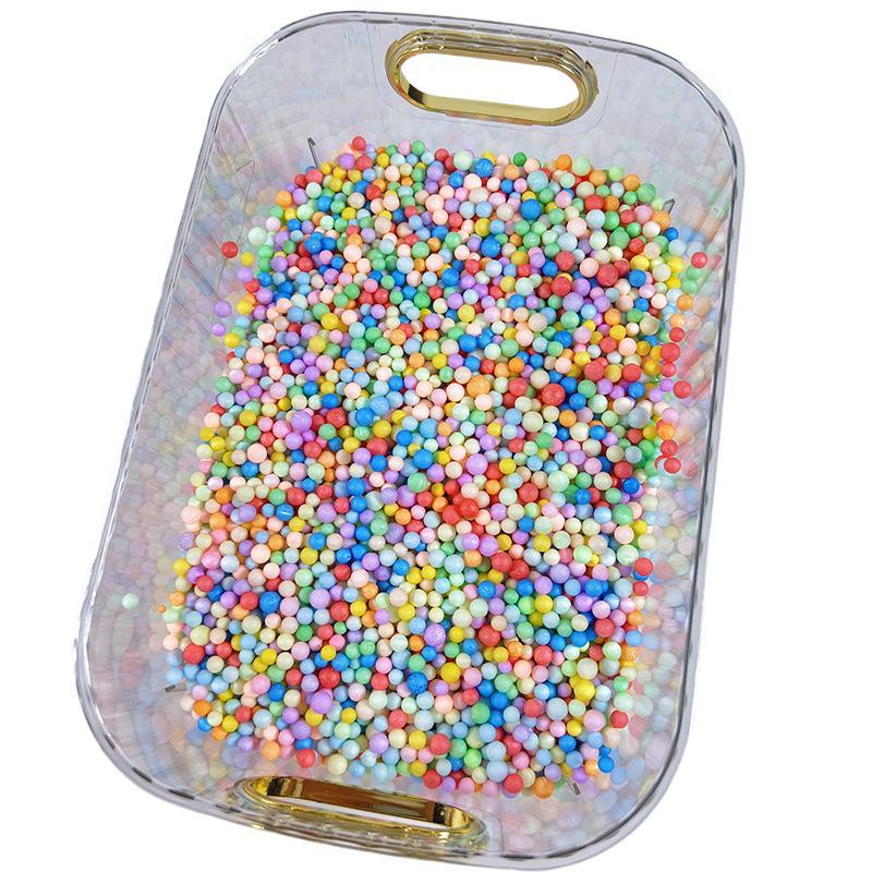 Stelline Cadenti Colorate in Gommapiuma per Macaron - Palline Decorative Rotonde Piccole