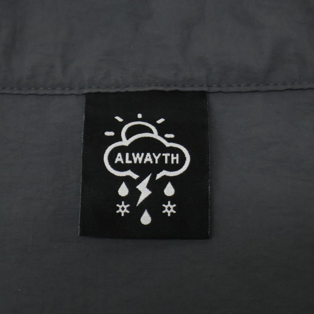 ALWAYTH Grey x Brown Training Jacket Jacket L khakiUsed