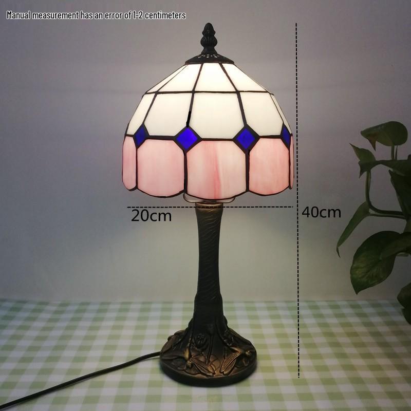 Tiffany Style Desk Lamp for Bedroom, Living Room, or Children's Room Night Light