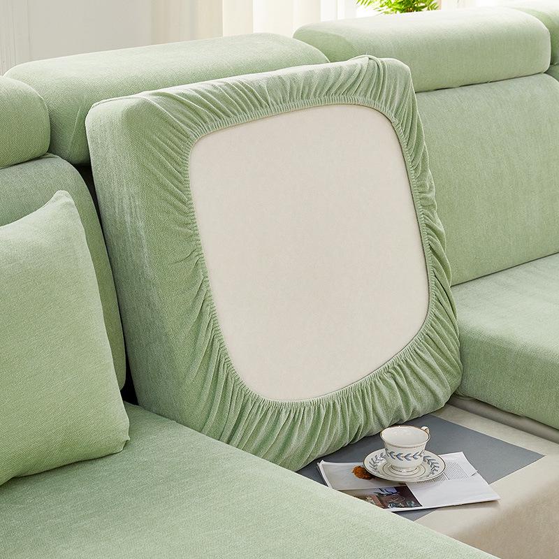Chenilowy antypoślizgowy pokrowiec na sofę na każdą porę roku z ochroną przed zarysowaniami