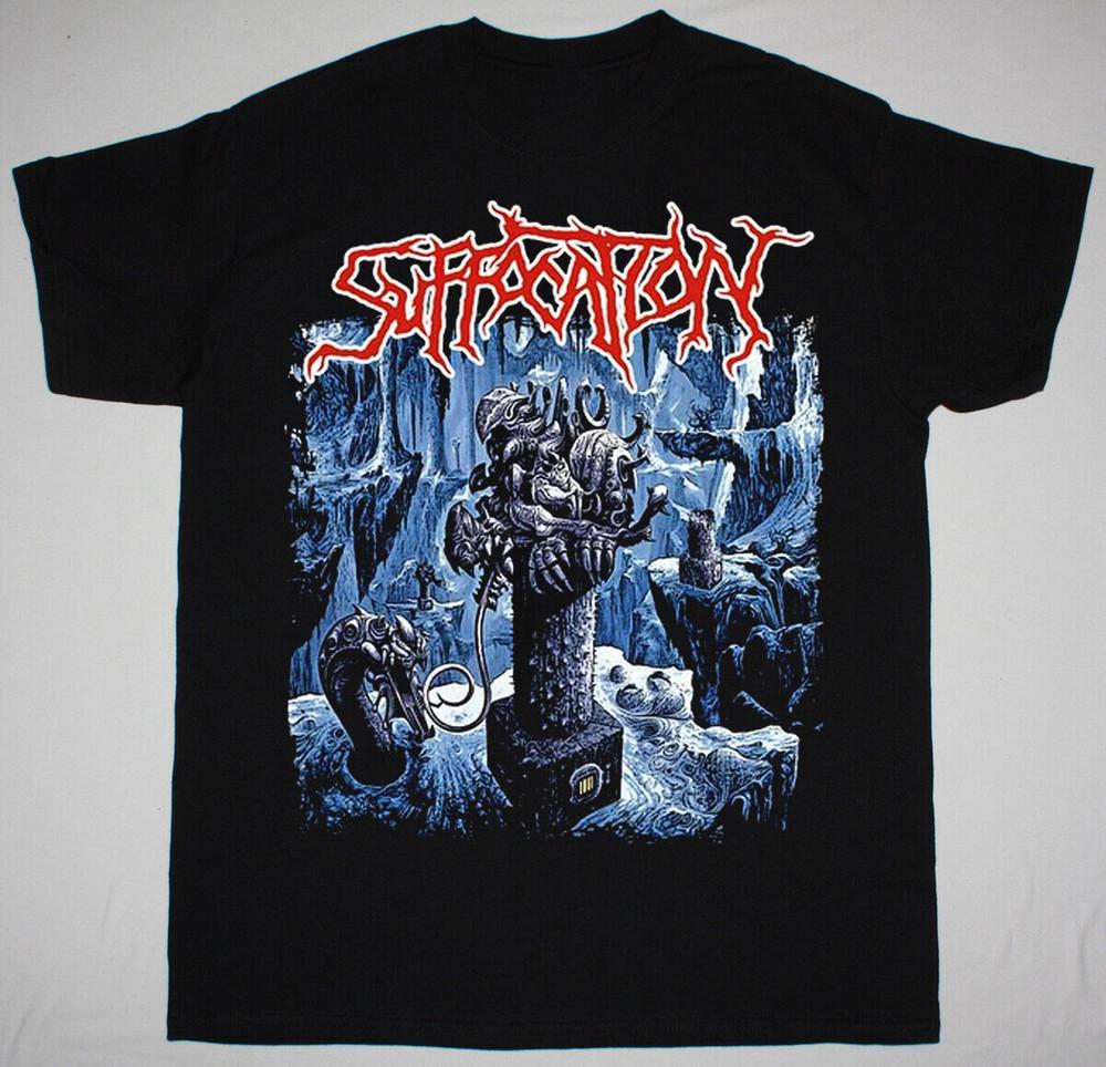 NEW Suffocation Band Collection Short Sleeve Black All Size Shirt AR918 Unisex T-Shirt