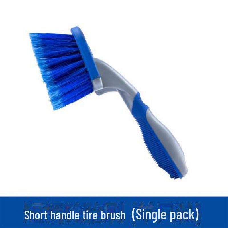 Heavy-Duty Car Wheel & Rim Brush for Effective Cleaning