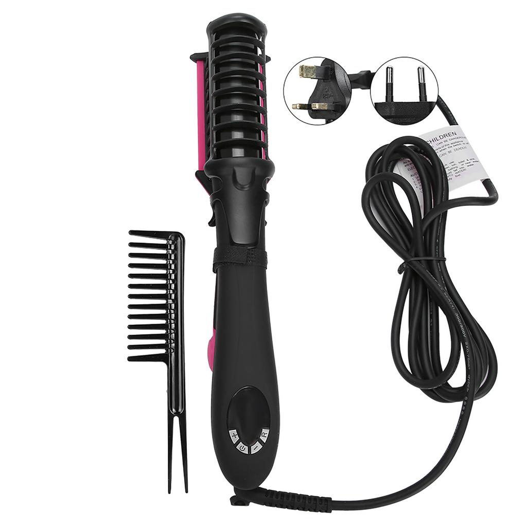 K19 Auto Hair Curler Adjustable Temperature Hair Curler Hair Styling Tool 32mm 110‑240VEU Plug