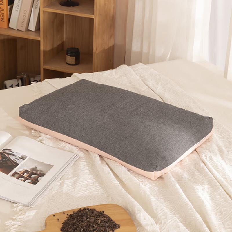Two-Tone Washed Cotton Buckwheat Pillow