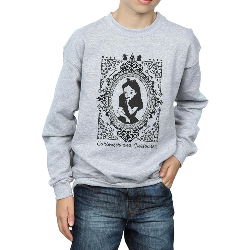 Disney Boys Alice In Wonderland Frame Sweatshirt