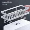 LIEI No-Drill Suction Cup Toilet Storage Shelf