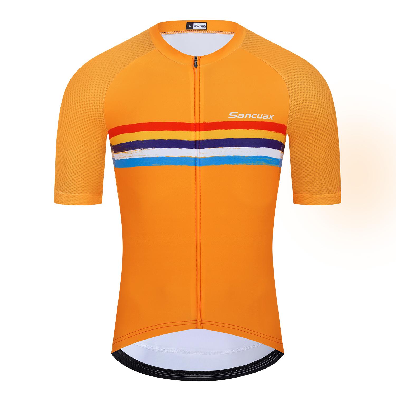 

Man s Short Sleeves Cycling Jersey Set Breathable Mountain Bike Racing Bicycle Clothing 2026 Summer Breathable Cycling Suit Set S
