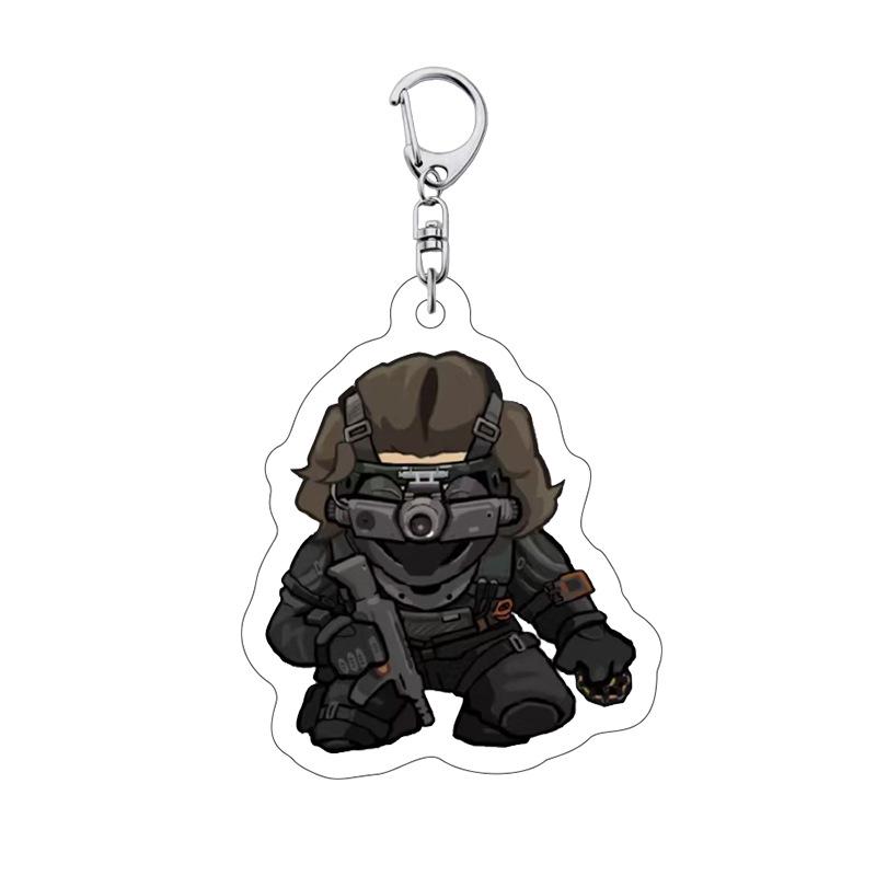 

Акриловый брелок Delta Xingzi: Подвеска-оружие и креативное ювелирное украшение в подарок для рюкзаков