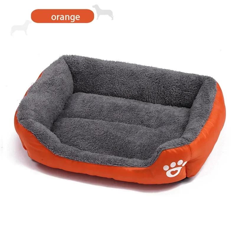 Dog Bed Pets House for Puppy Small Medium Large XXL Supplies Kennel Mat Nesk Sleeping Plush Washable Cat Cushion Products Indoor