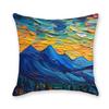 New Abstract Starry Sky Home Sofa Waist Pillow Cover Bedside Sofa Imitation Super Soft Waist Pillow Cover