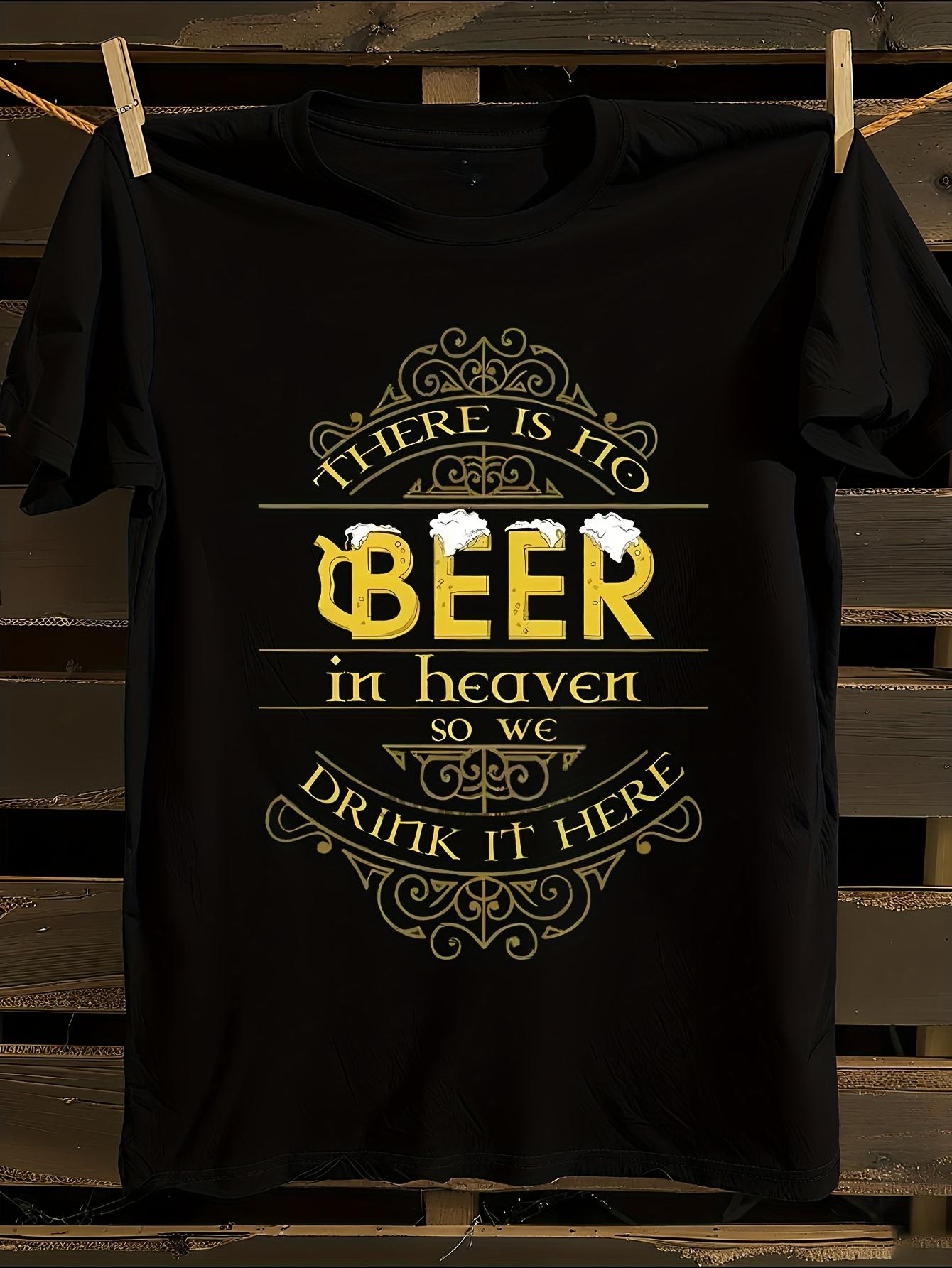 Funny Beer Lover T-shirt L