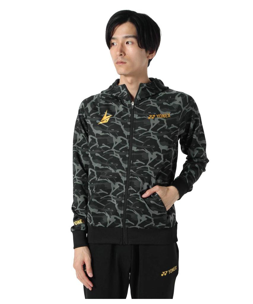 Yonex Hoodie Warm-Up 50084Y-007 (Black/M/Men's)