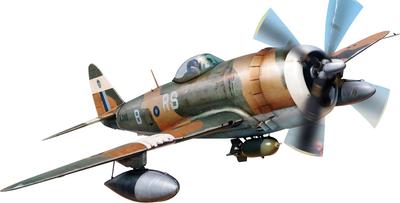 Miniart British Thunderbolt Advanced Kit Plástico Modelo MA48012 1/48 Mk.2