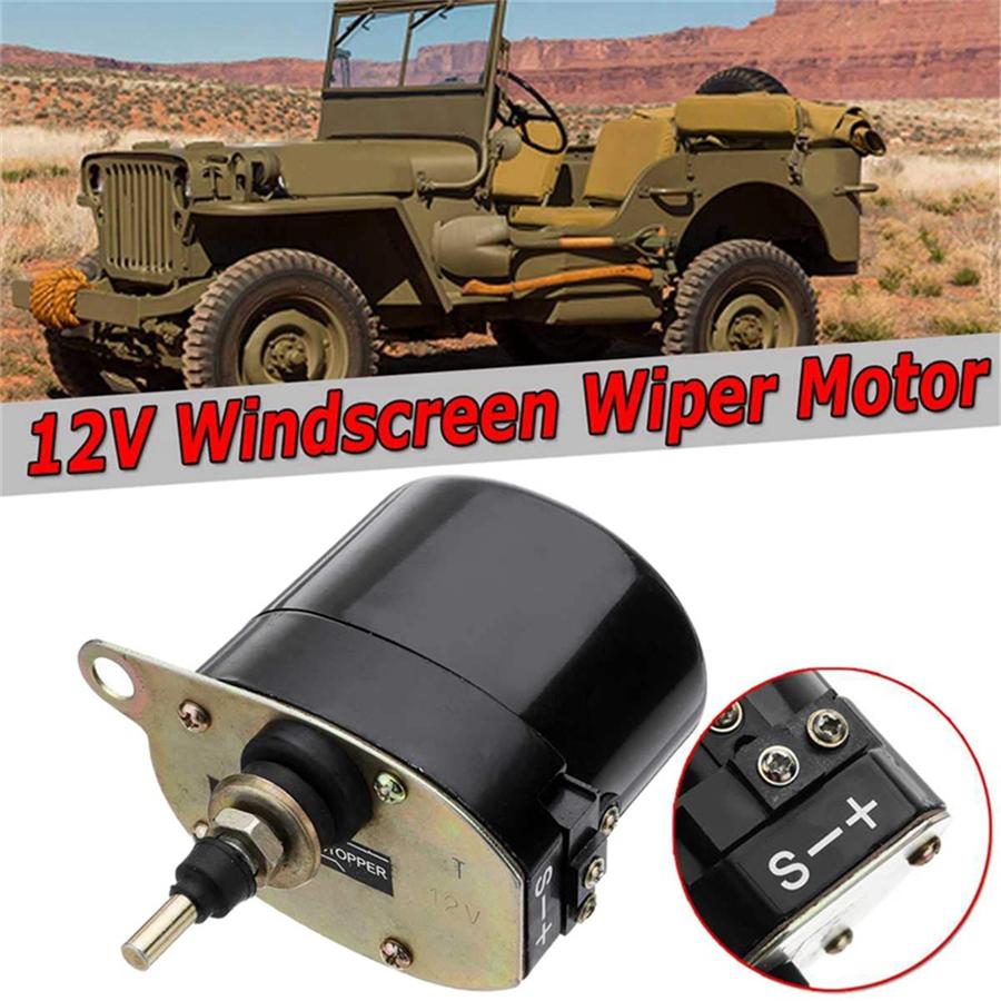 Universal 12V Wiper Motor for Willys Jeep 01287358