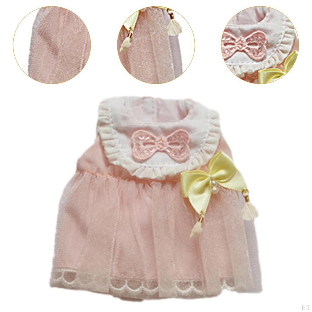 Bear Clothes Plush Toy Clothes,Costume,Doll Dress up,Sleeveless,Fashion,Jointed Dress, for 12