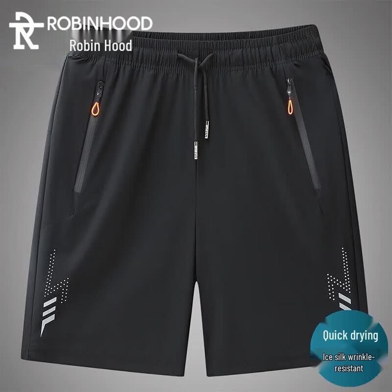 ROBINHOOD Men s Summer Ice Silk Quick Dry Sports Shorts XL