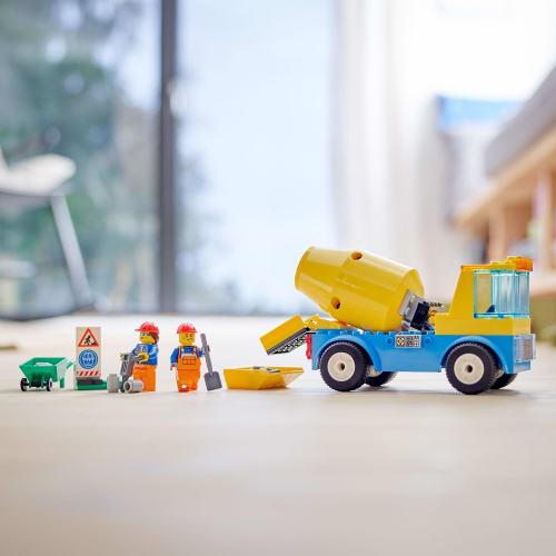 LEGO City Domíchávač 60325 Hračka s kostkami Present City Stavebnice Vozidlo Vozidlo Pro chlapce a dívky od 4 let