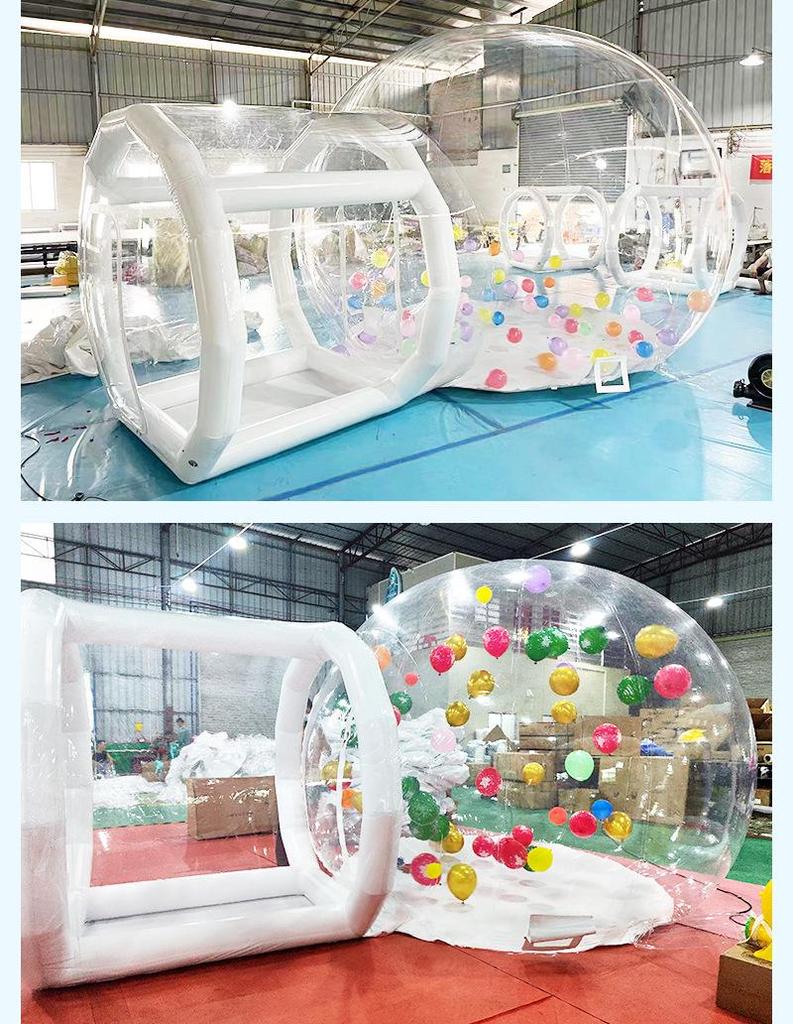 Influencer Starry Sky Outdoor Inflatable Bubble Tent – Transparent Camping House