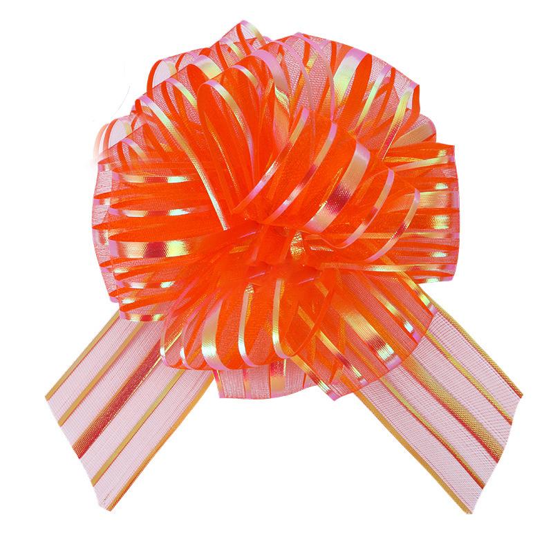 20pcs Car Decor DIY Pull Flower Ribbons Wedding Car Birthday Party Decor Gift Packing Romantic Home  Gauze Drawing