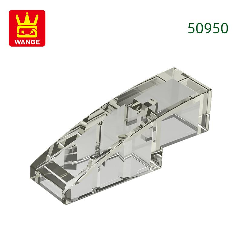 142Pcs/lot 50950 3x1 Curved Constructing Blocks MOC Classic Accessories Compatible Featuring Bricks Children Playthings Gift Box