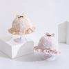 Korean Style Children's Sun Protection Lace Bucket Hat for Girls