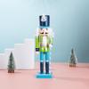 Colorful Candy-themed Wooden Nutcracker