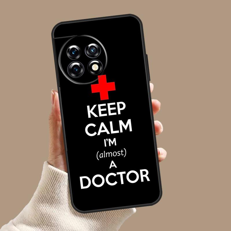 Cartoon Doctor Nurse Case For OnePlus 12R 10R 9R 10T 8T 8 9 10 Pro 11 12 OnePlus Nord CE 2 3 Lite N10 N20 Cover