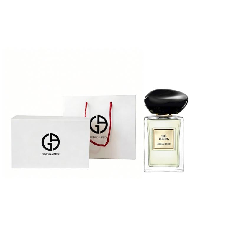 Armani Jade Dragon Tea Аромат Парфюм Подарочная Коробка Подарочный Пакет Haute Couture Свежая Серия Древесно-Цитрусовый Тон Туалетная Вода EDT Лимон Зеленый Чай / 50 мл зелёный