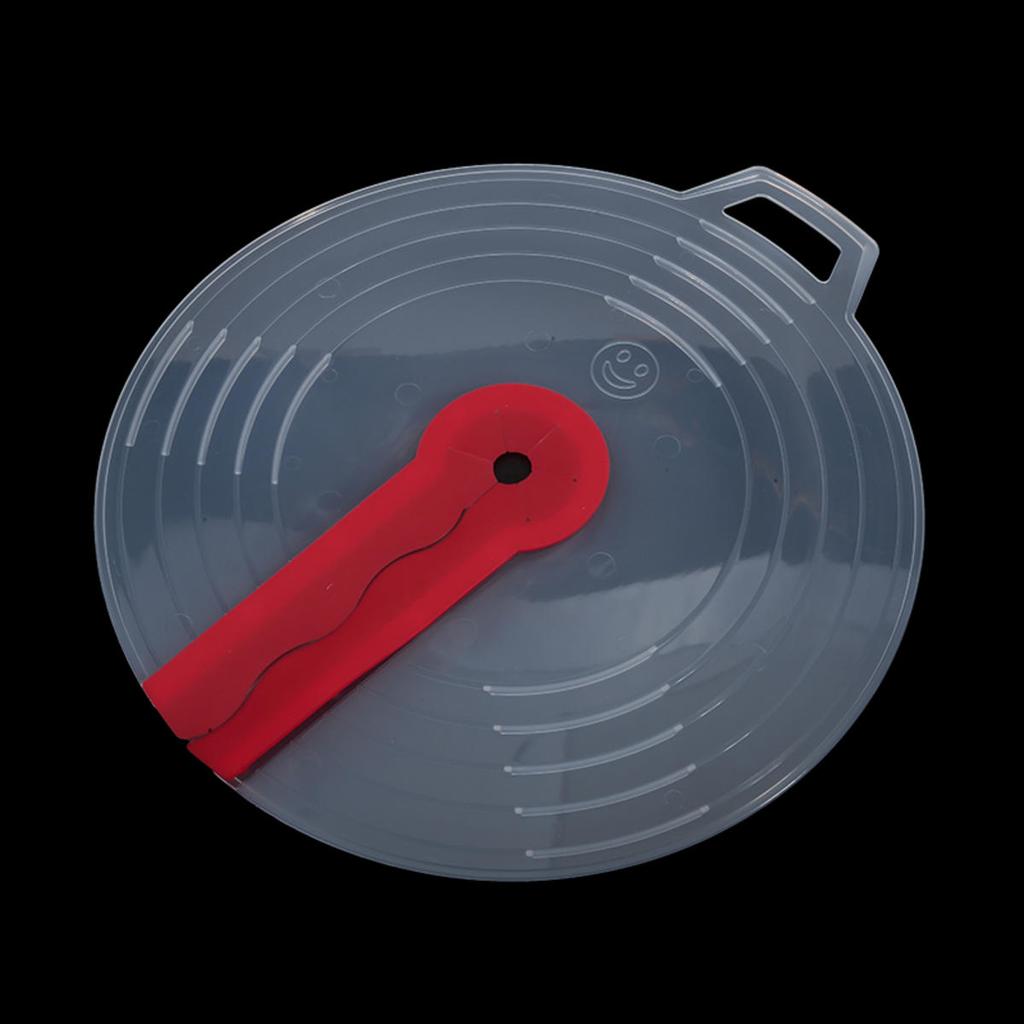 Splash Guard Cover for Mixing Bowls Round Clear Plastic Whisking Lid for Hand & Stand Mixers, Prevents Splatter While Beating Eggs & Cream