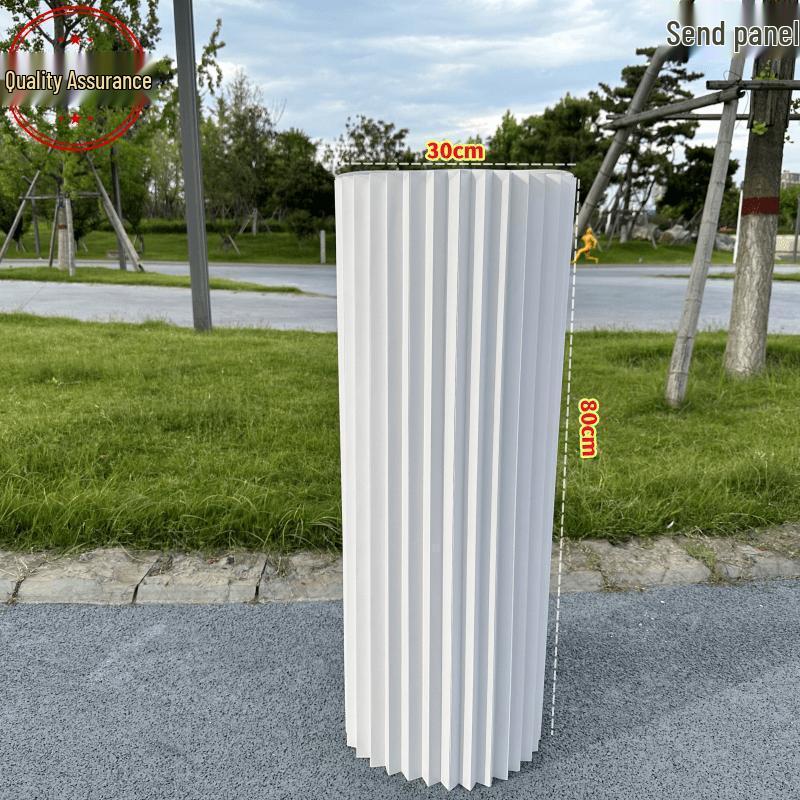 Origami Römische Säulenständer für Kuchen und Dekorationen