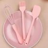 Set Copt Silicon Spatulă Răzuitor Cremă Tort Bucătărie Casnică Tel Ou Perie Ulei Barbecue Gadget Consumabile Bucătărie