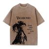 THINK ONLY ABOUT YOUR ART VINTAGE: Anime Manga Vintage Graphic T-Shirt