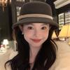 Chapeau Cadeau Nœud Papillon avec Nouveau Visage Petit Chapeau de Pêcheur Mode OL Élégant et Polyvalent