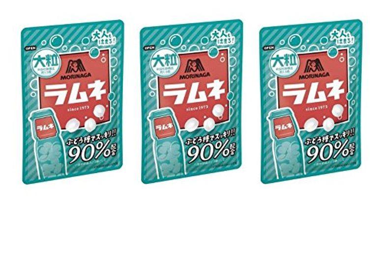 

[Оптовая закупка] Morinaga Large Ramune 41 г x 3 пакета (в 1,5 раза больше)
