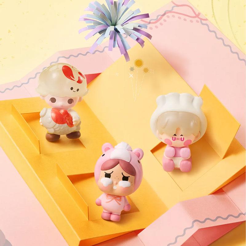 POP MART Mama Fu Collection Blossoms Bring Blessings Cute Seed Single Mystery Box/Full Box 9 Pcs PPMT-2601-0002