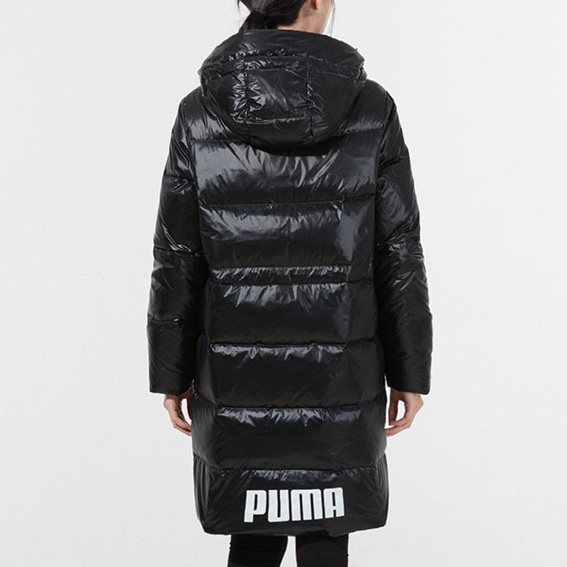 PUMA Women's Short Hooded Down Jacket Black 846334-01