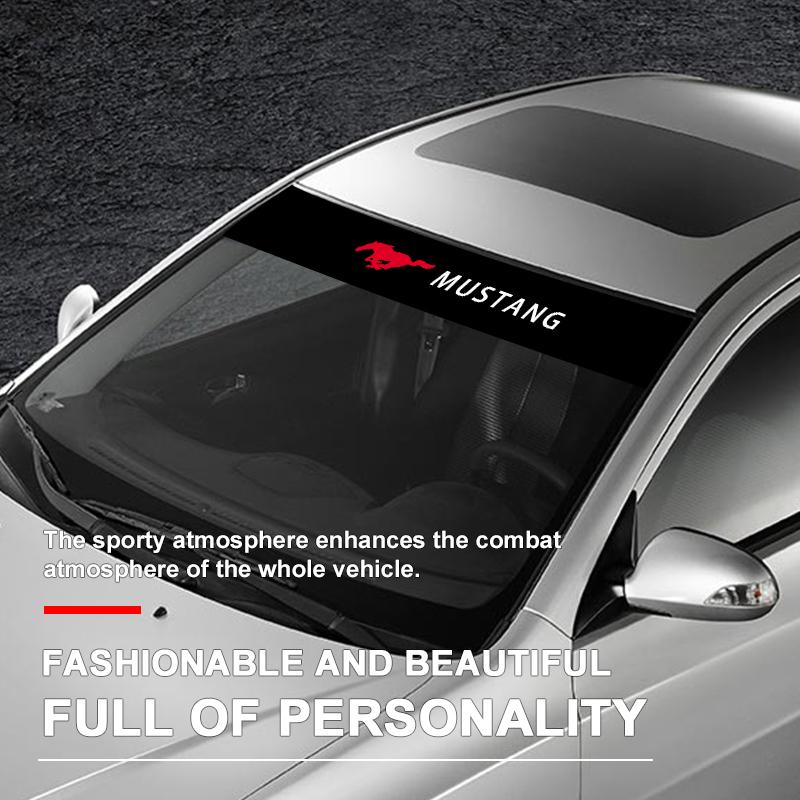 Nálepky na přední sklo auta Přední a zadní ozdobný emblém Pro Ford Mustang 2005 2006 2007 2008 2009 2016 2017 GT Kytara Eleanor Pickguard