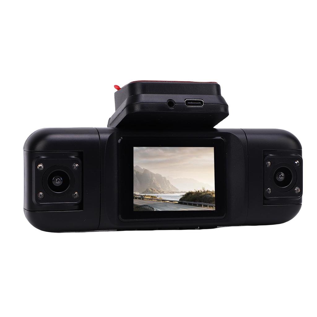 1080P 4 Channel Dash Camera Front Rear Left Right Driving Recorder with 2.0in HD Screen 170 degrees  Wide Angle Night