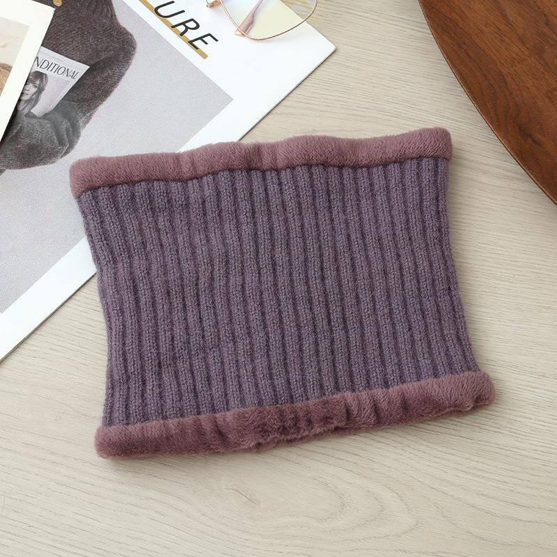 Autumn and Winter Hat for Women with High End Temperament Mother Hat Fashionable Versatile Knitted Hat Windproof Ear Protection Warm Hat