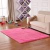 Jednoduchá jednobarevná hedvábná plyšová batikovaná dlouhosrstá čajová podložka do obývacího pokoje, ložnice, balkon, domácí koberec, podlahová rohožka