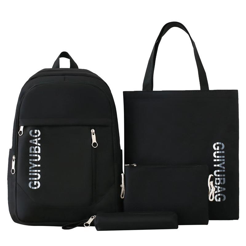 Tasche mit großem Fassungsvermögen Einfarbig Vielseitiger Rucksack Neuer Modischer Trendrucksack