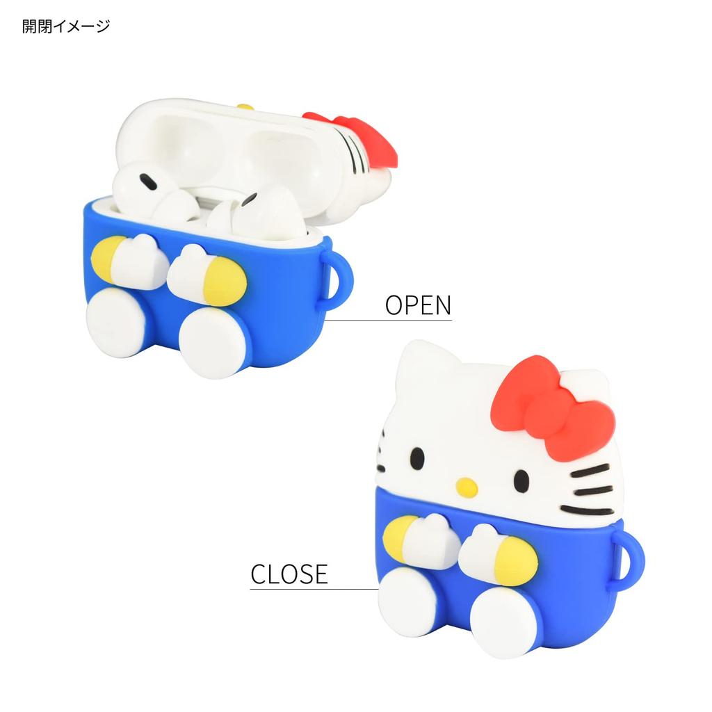 Gourmandise Sanrio Characters Hello Kitty Silicone Case for AirPods Pro Pro (2nd Generation)/AirPods (SANG-274KT)