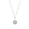 European Retro Zircon Stainless Steel Necklace: High-End Cross-Border Clavicle Chain