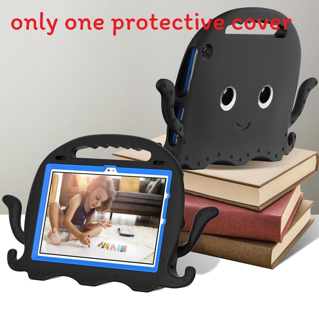 Fire For Kindle Hd10 2021 Cartoon Octopus Tablet Anti Drop Case Daily Life Use