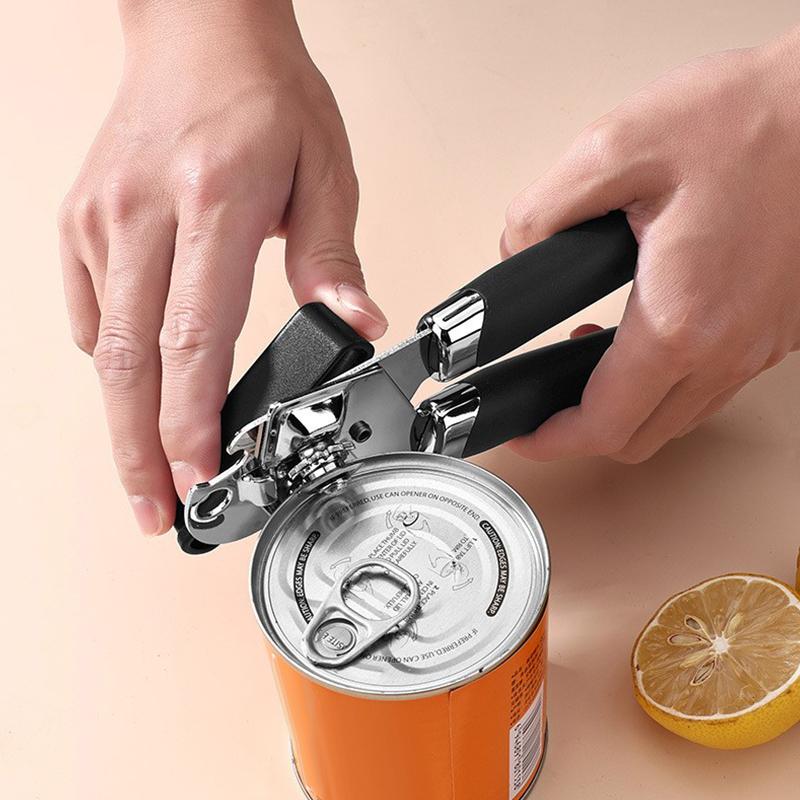 Multi-Functional Stainless Steel Can Opener Manual Heavy-Duty Bottle Opener For Home Use