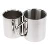 Double Wall 304 Stainless Steel Coffee Mug Without Lid Portable Cup Travel Tumbler Jug Children'S Milk Tea Cups Office Water Mug
