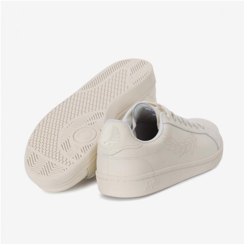 Fred Perry Tênis Masculino P Couro Bordado Oversized B721